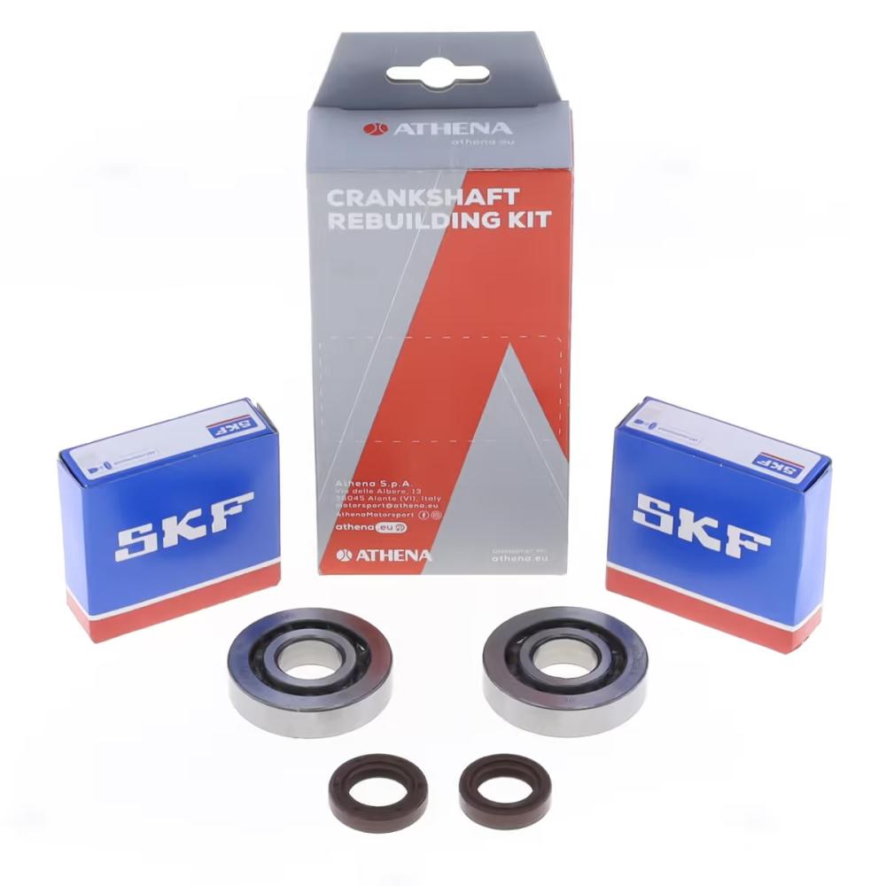 Kit Révision Vilebrequin Spy + Roulements PIAGGIO SKF FKM Cage Métal