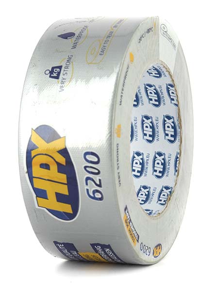 Ruban toile adhésif HPX argent 48 mm x 25 m - vue 2