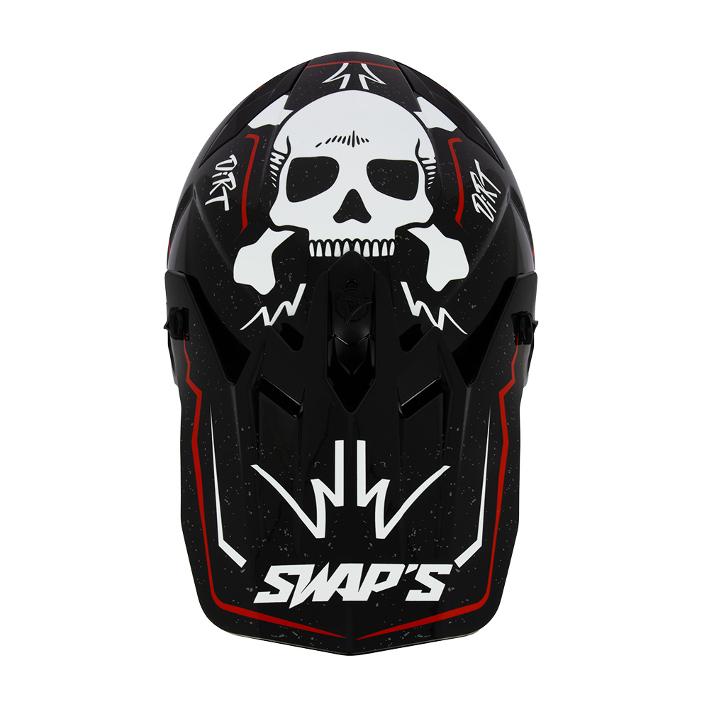 Casque Swaps S849 2FASTER Satan L - vue 6