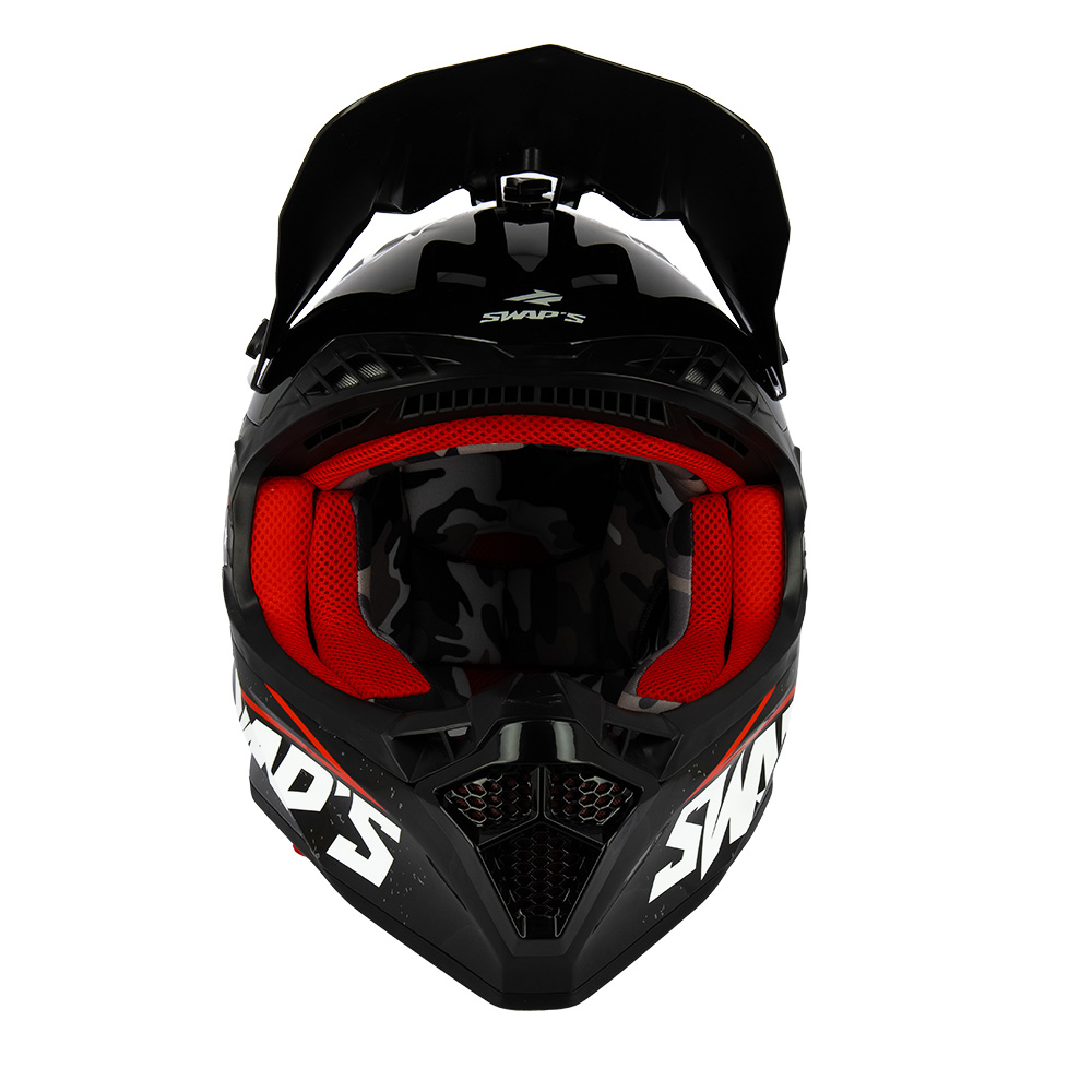 Casque Swaps S849 2FASTER Satan XL - vue 4