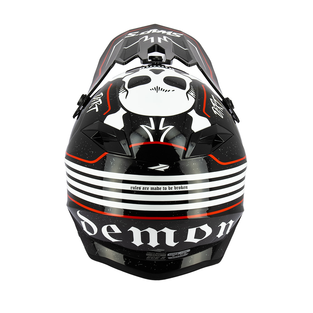 Casque Swaps S849 2FASTER Satan XL - vue 5