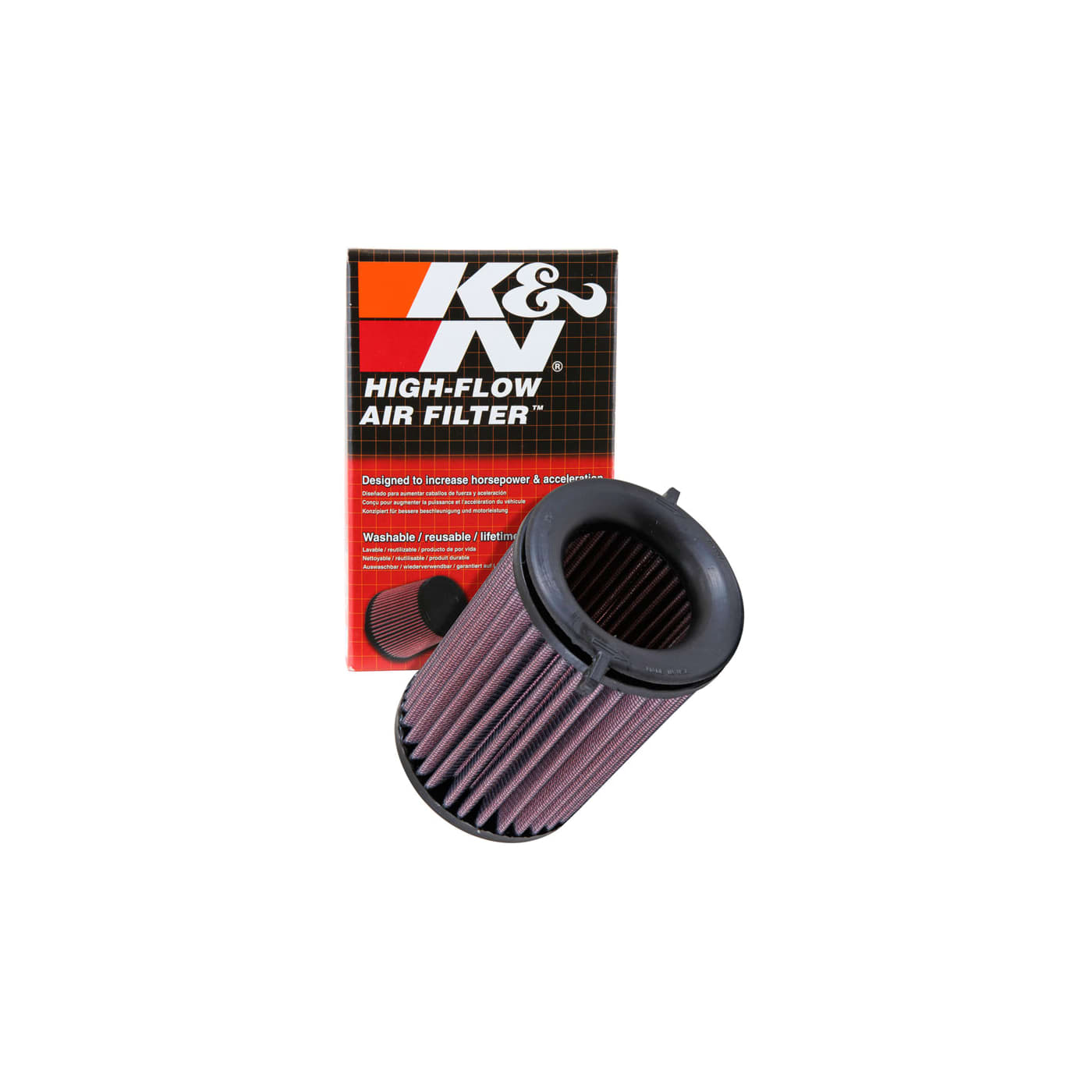 Filtre à air K&N Ducati Scrambler 803 cc 2015-2023 - vue 4