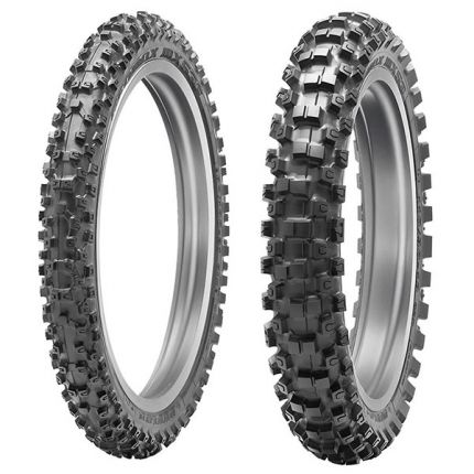Pneu arrière Dunlop Geomax MX53 70/100-19 42M TT - vue 2