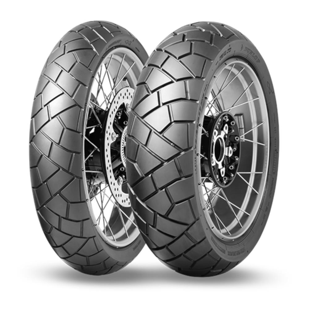 PNEU90/90 - 21 54V TL Dunlop trailmax mixtour - vue 2