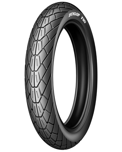 Pneu Dunlop Route 110/90-18 61V TL AV F20 WLT Lettrage Blanc - vue 2