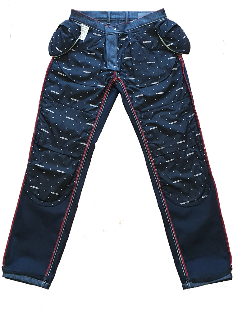 Jeans Milo WP Esquad-Protex® Taille US32 Raw Blue Étanche - vue 2