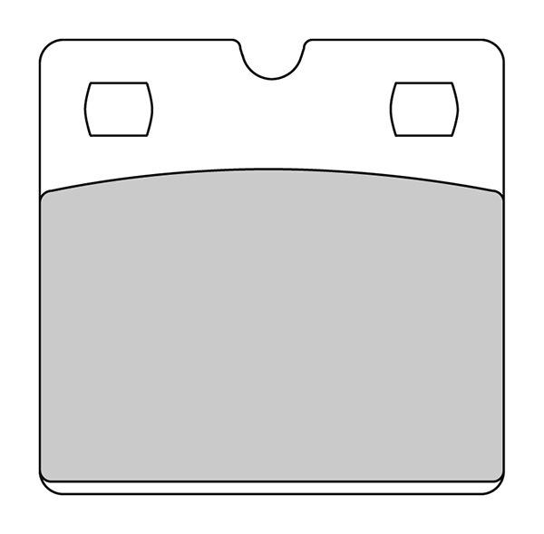 Plaquette de frein semi-métal Platinum Route/Off Road R90 Ferodo - vue 2