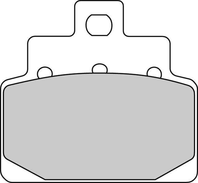 Plaquette de frein avant Semi-Métal Eco-Friction Route Ferodo R90 - vue 2