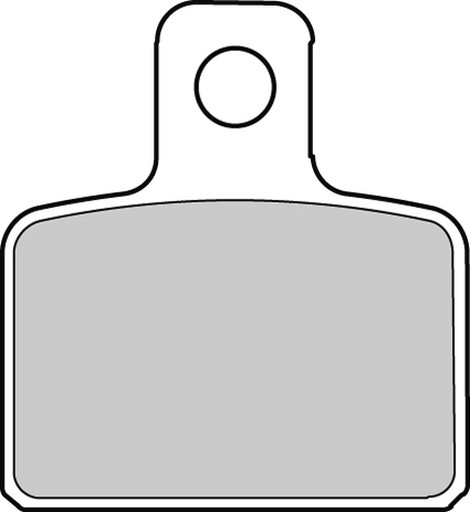 Plaquette de frein Ferodo Métal fritté Off Road R90 - vue 2