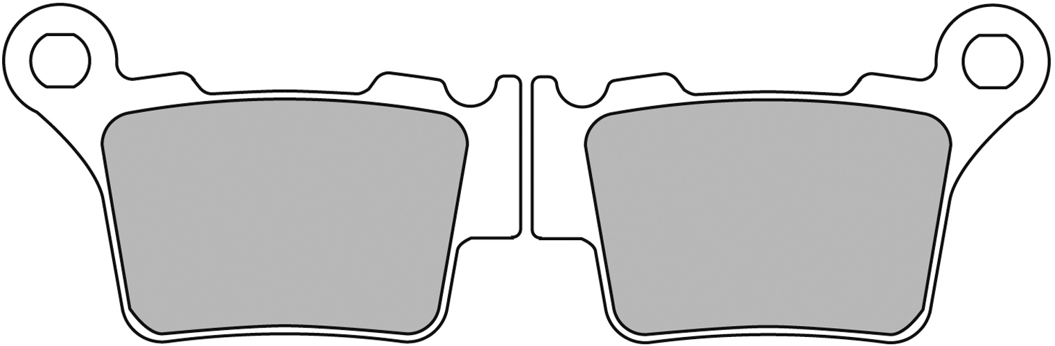 Plaquette de frein Ferodo Métal fritté Sinter Grip Off Road R90 avant - vue 2