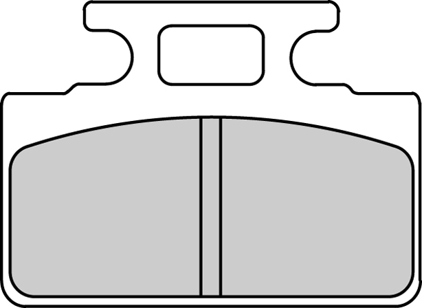Plaquette de frein semi-métal Argento Route R90 Ferodo - vue 2