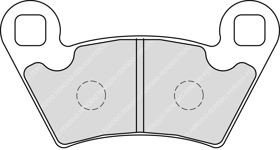 Plaquette de frein Ferodo Sinter Grip Off Road - vue 2