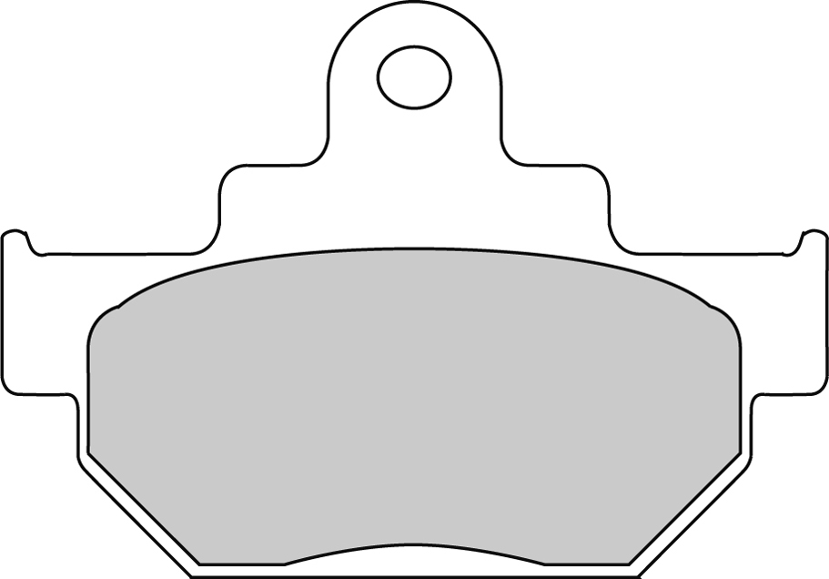 Plaquette de frein semi-métal Platinum Route/Off Road - R90 Ferodo - vue 2