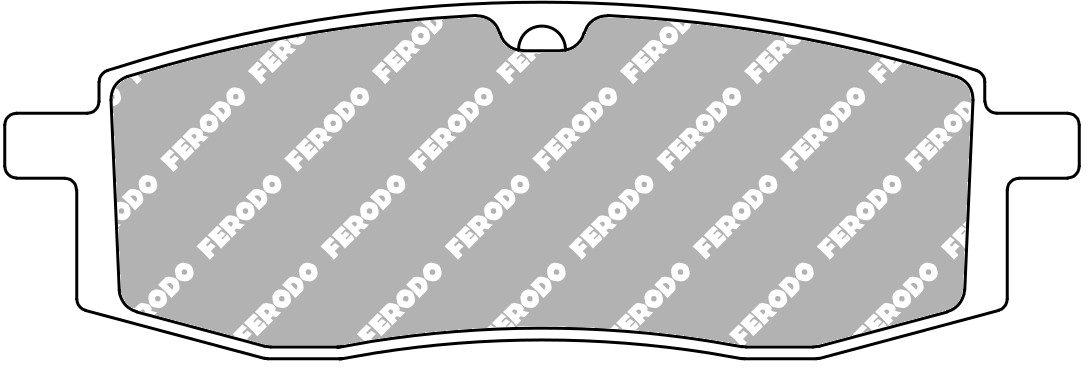 Plaquette de frein semi-métal Platinum route/off-road Ferodo R90 - vue 2