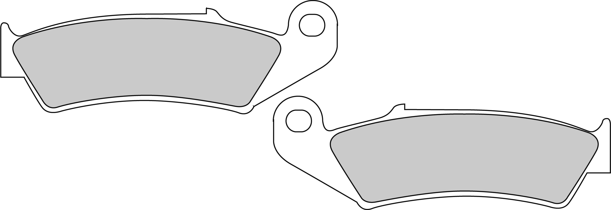 Plaquette de frein Ferodo Métal Fritté Sinter Grip Off Road R90 - vue 2