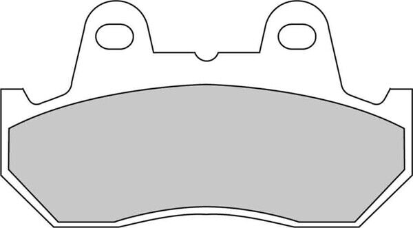 Plaquette de frein semi-métal Platinum route/tout-terrain Ferodo R90 - vue 2