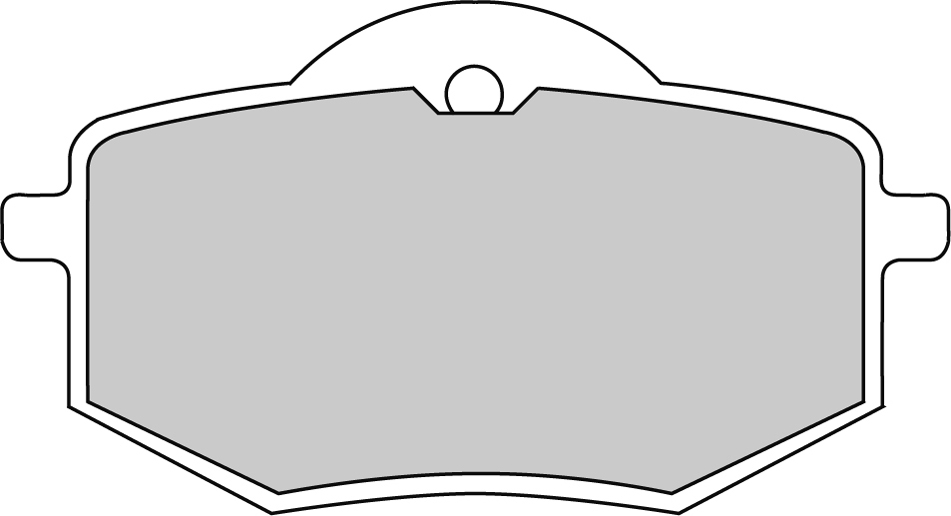 Plaquette de frein Semi-Métal Platinum Route/Off Road R90 Ferodo - vue 2