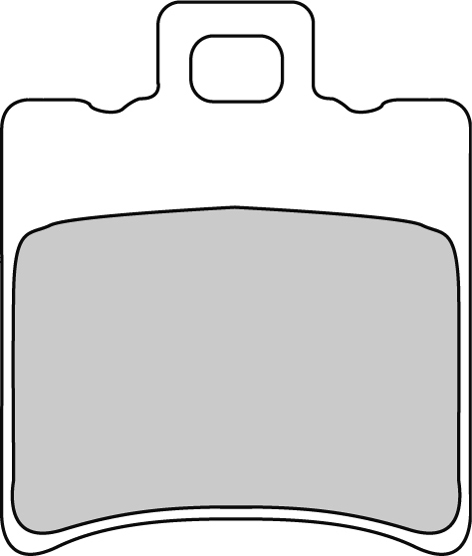 Plaquette de frein métal fritté Ferodo Sinter Grip Road R90 - vue 2