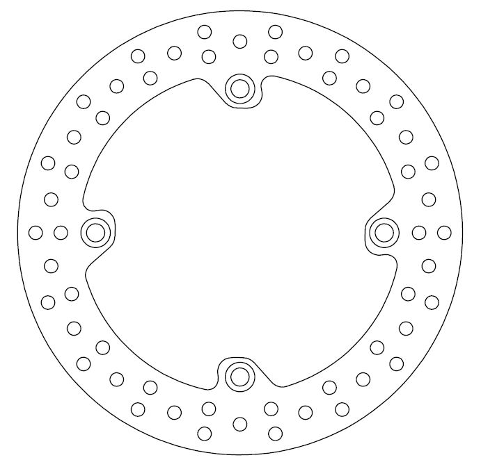 Disque de frein arrière Ferodo Honda - vue 2