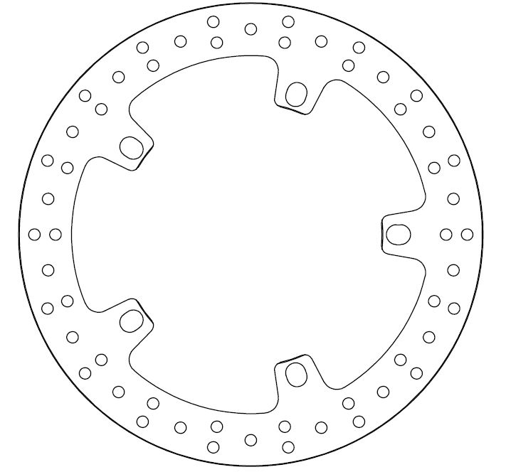 Disque de frein fixe Ferodo BMW homologué TÜV - vue 2