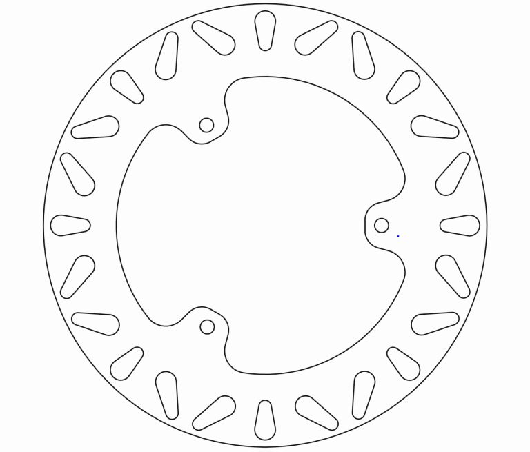 Disque de frein Ferodo - vue 2