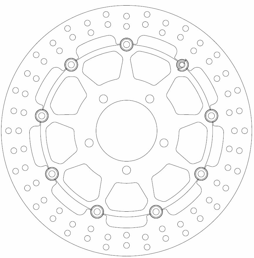 Disque de frein Ferodo Triumph - vue 2
