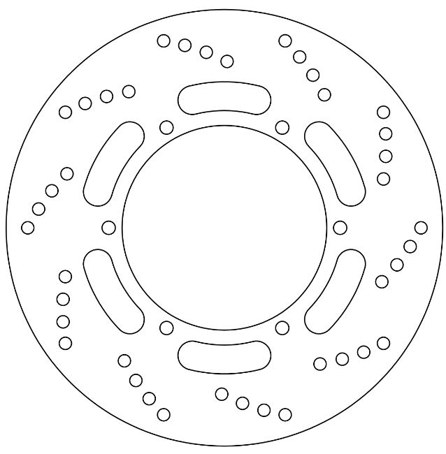 Disque de frein avant fixe Ferodo YAMAHA homologué TÜV - vue 2