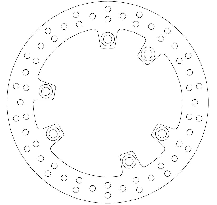 Disque de frein fixe Ferodo pour Suzuki - Homologué TÜV - vue 2