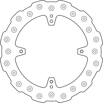 Disque de frein Ferodo - vue 2
