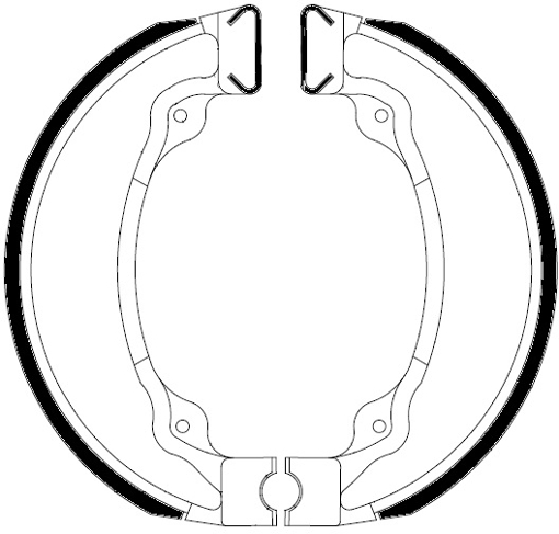 Mâchoire de frein Ferodo Standard Route - vue 2