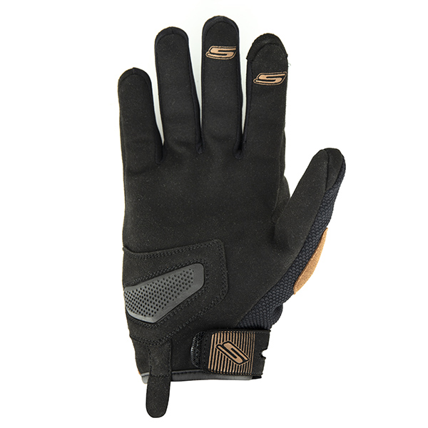S-Line Gants Air Fresh homologués permis noir marron taille M - vue 2