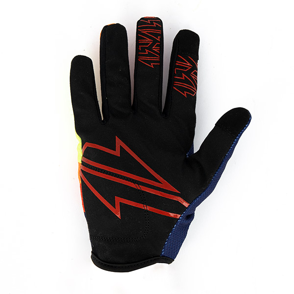 Gants Cross Swaps GAN095 S Bleu Rouge Orange Homologué CE KP1 - vue 4