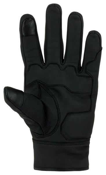 Gants Été STRADA Perforés Cuir Homologués CE Noir M - vue 2