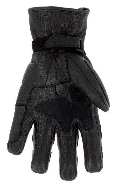 Gants été cuir ventilé avec coque carbone S-Line noir homologués CE taille X - vue 2