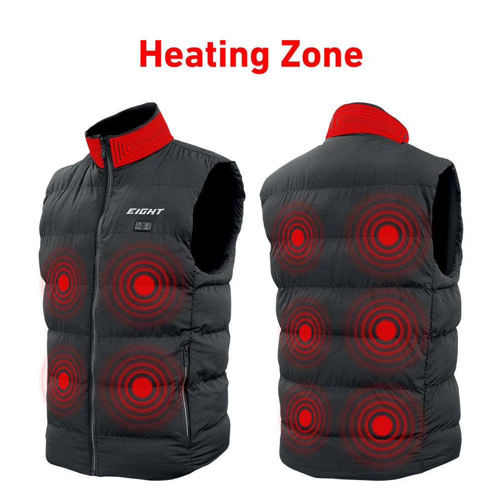 Gilet Chauffant Eight Magma L - vue 5