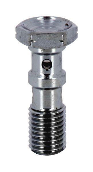 Vis Banjo Double 7/16x24 JIC HD Acier Chromé Goodridge