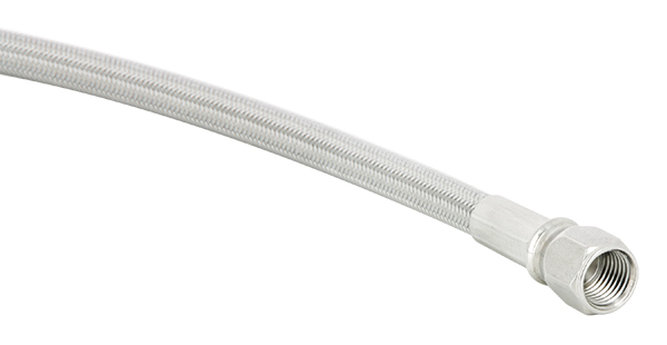 Durite Goodridge 1000mm Raccords Pré Sertis Gaine Transparente - vue 2