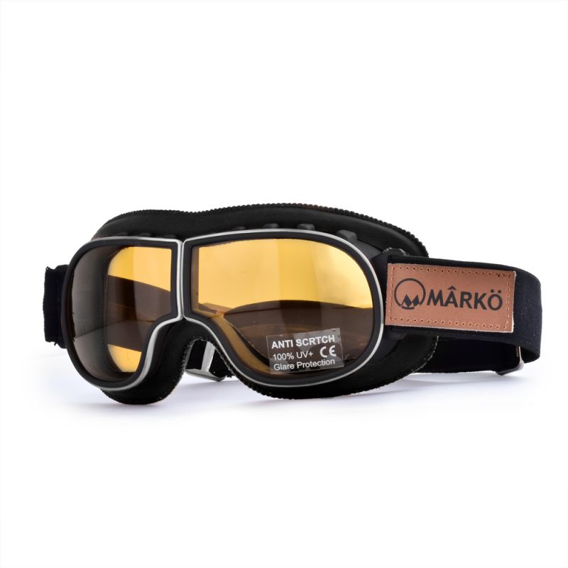Lunettes Moto Marko B3 Replica Noir - vue 2