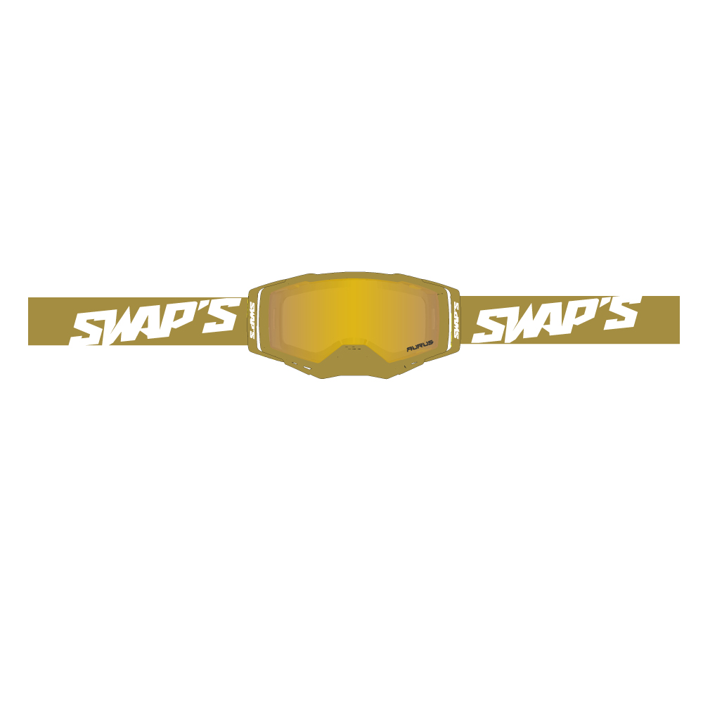 Masque cross Swaps Aurus Gold - vue 2