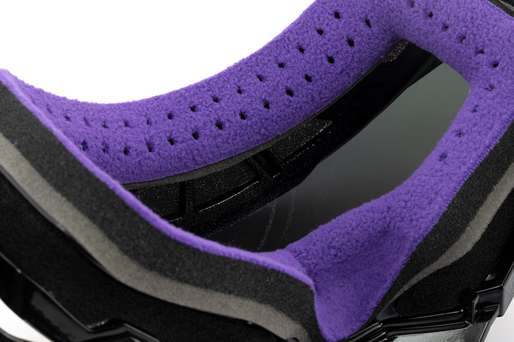 Masque cross Swaps Aurus Lite noir - vue 3