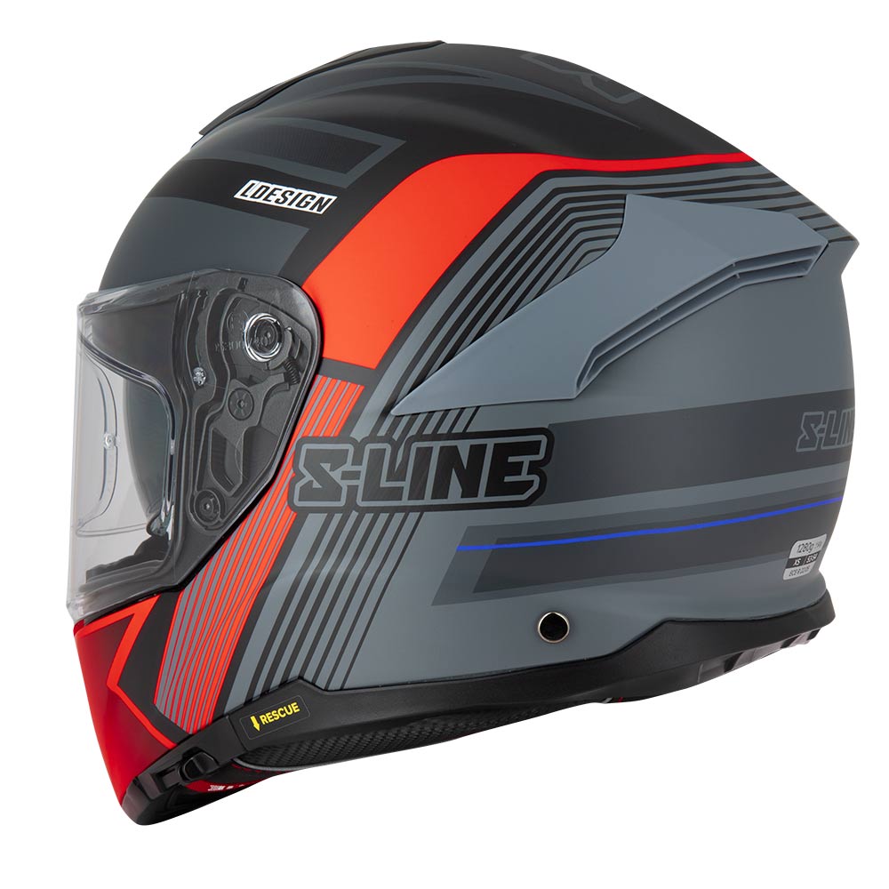 Casque Intégral S451 Revenge Fibre S-Line - vue 2