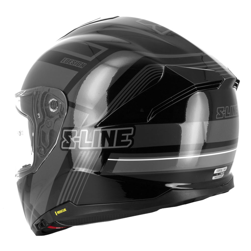 Casque intégral S451 Revenge fibre S-Line - vue 2