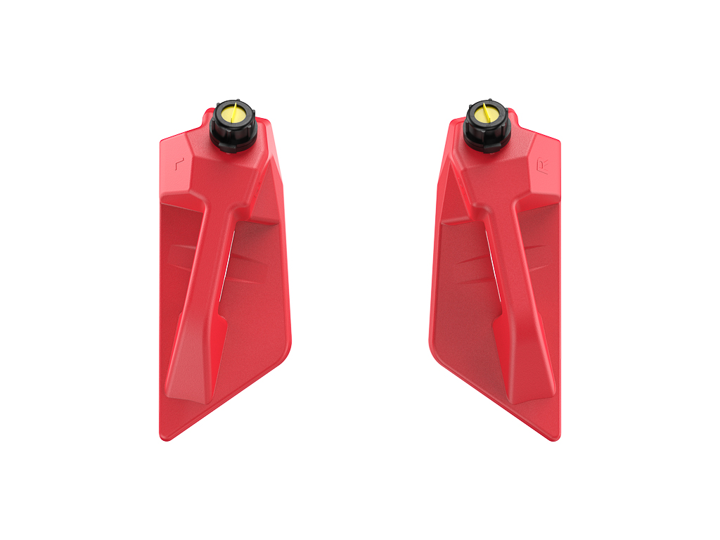Kit Jerrycan universel GKA 5 litres pour plateforme avant rouge - vue 9