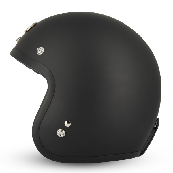 Casque Jet Café Racer S250 Noir Mat Taille S Gasoline - vue 3
