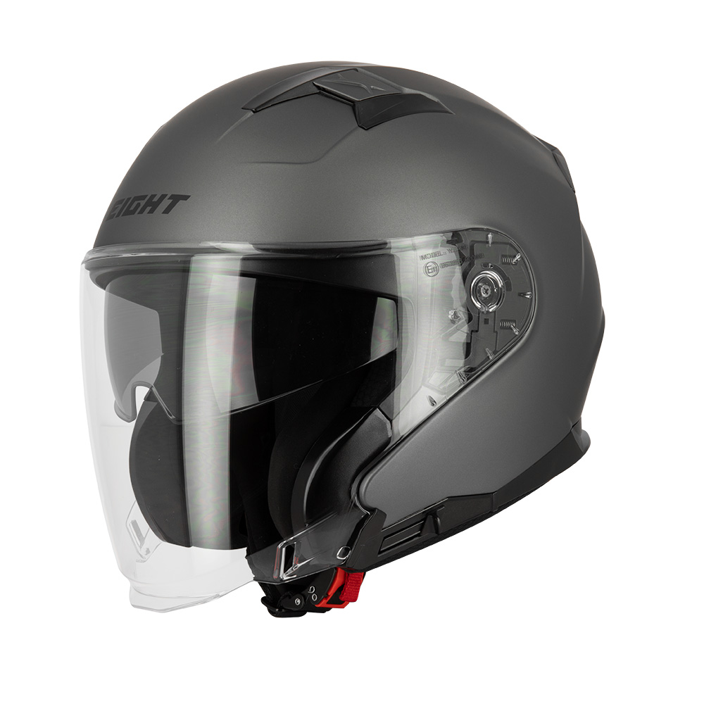 Casque Eight S771 Blake Uni Gris Mat XS
