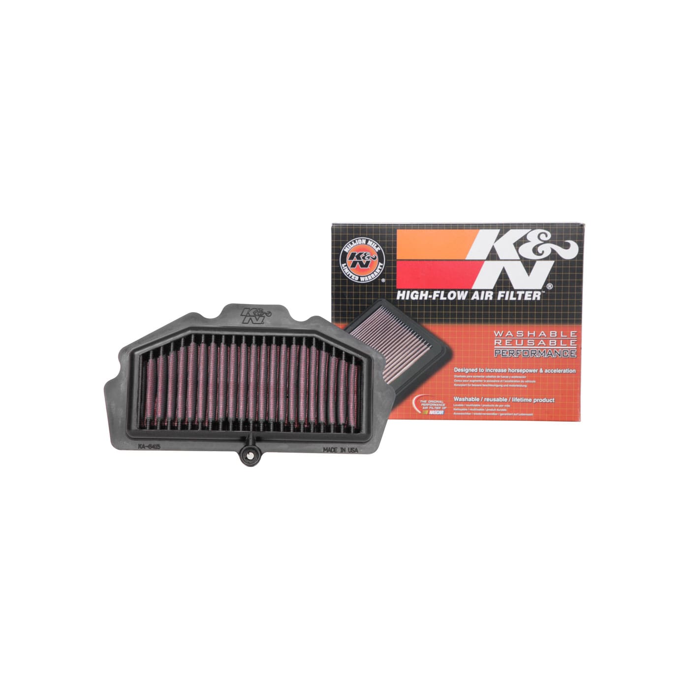 Filtre à air K&N Kawasaki Vulcan S 15-20 / EX Ninja 17-20 / KLE Versys 15-20 650 - vue 4