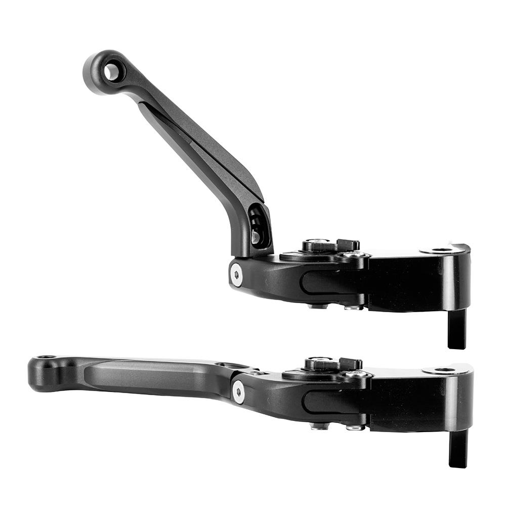 Kit Leviers de Frein et d'Embrayage Anodisés Noir Sifam pour Yamaha - vue 3