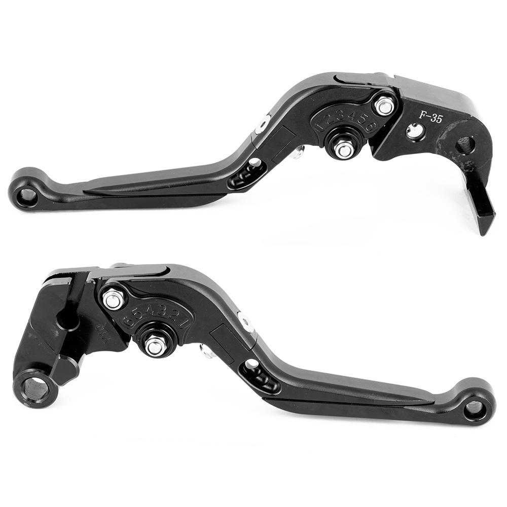 Kit Leviers de Frein et d'Embrayage Anodisés Noir Sifam pour Yamaha - vue 4