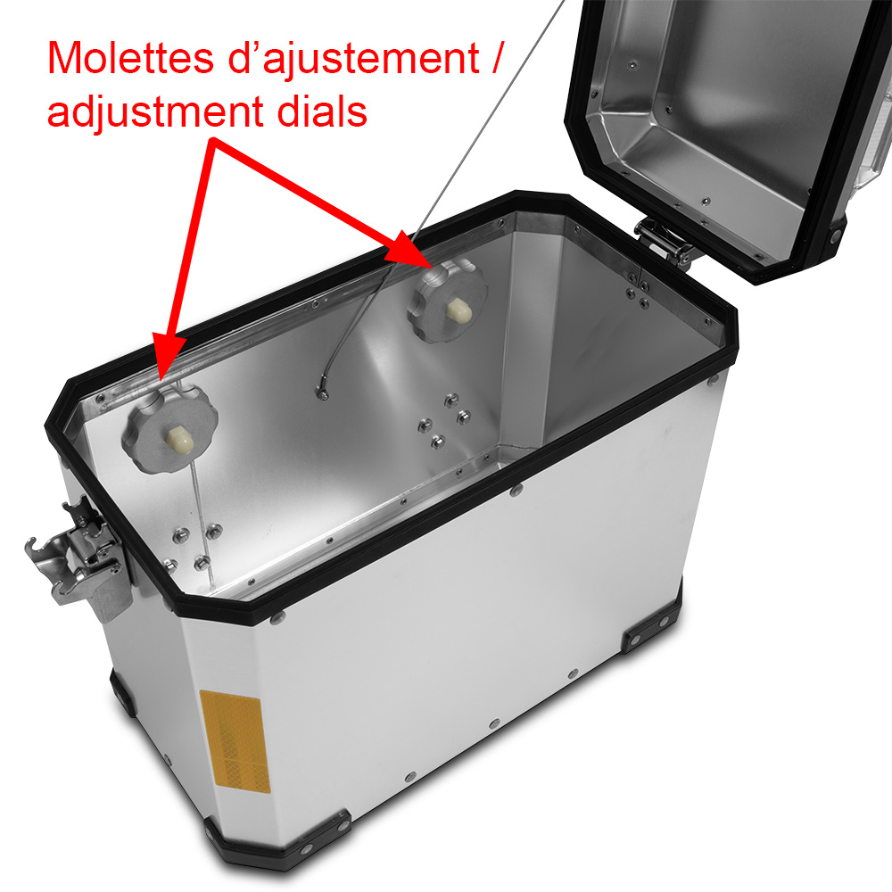 Valise latérale Enduro 38L aluminium S-Line - vue 5