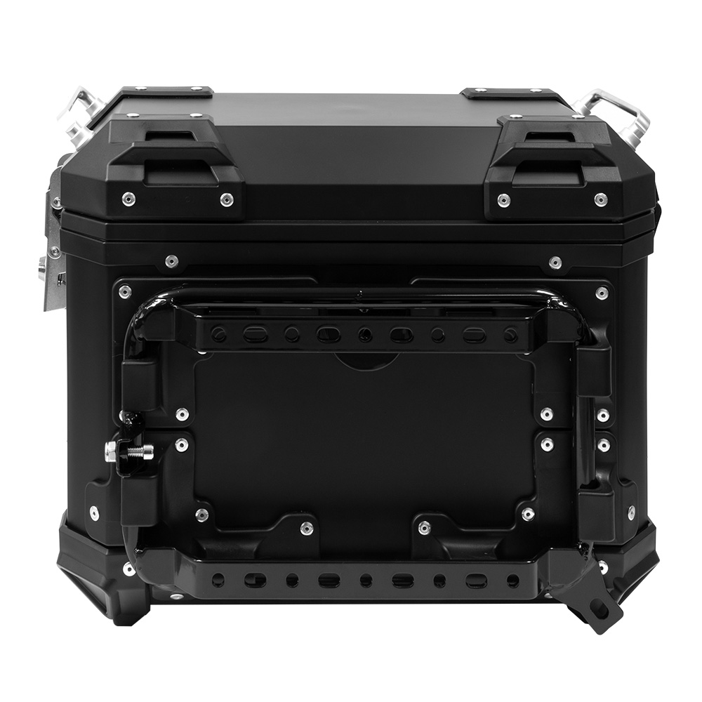 Valises latérales noires plastique 28L X-PLOR vendues par paire avec fixations - vue 3